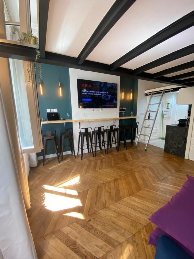 Beautiful mini Loft near Saint-Lazare Aparthotel Paris Exterior foto
