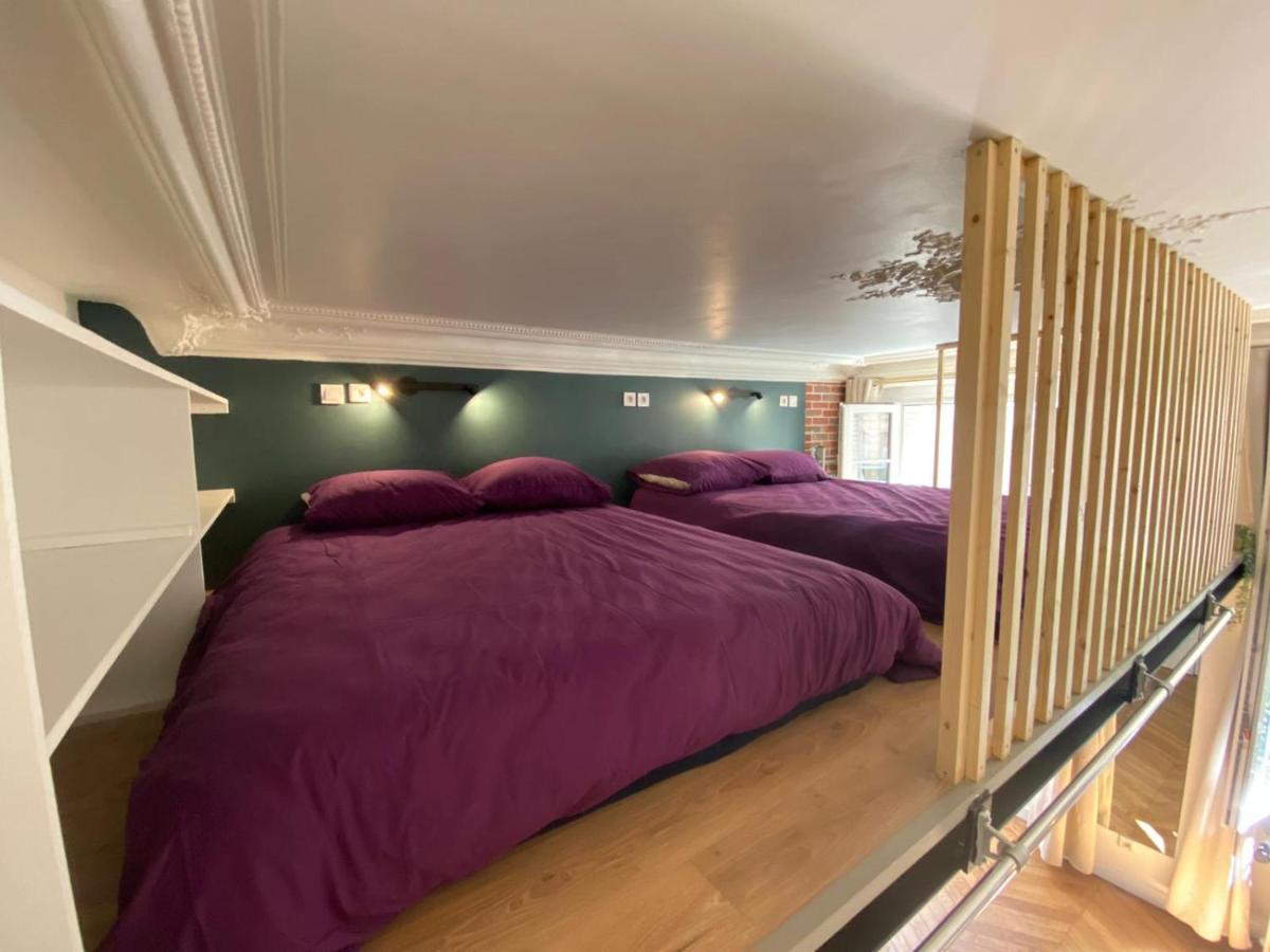 Beautiful mini Loft near Saint-Lazare Aparthotel Paris Exterior foto