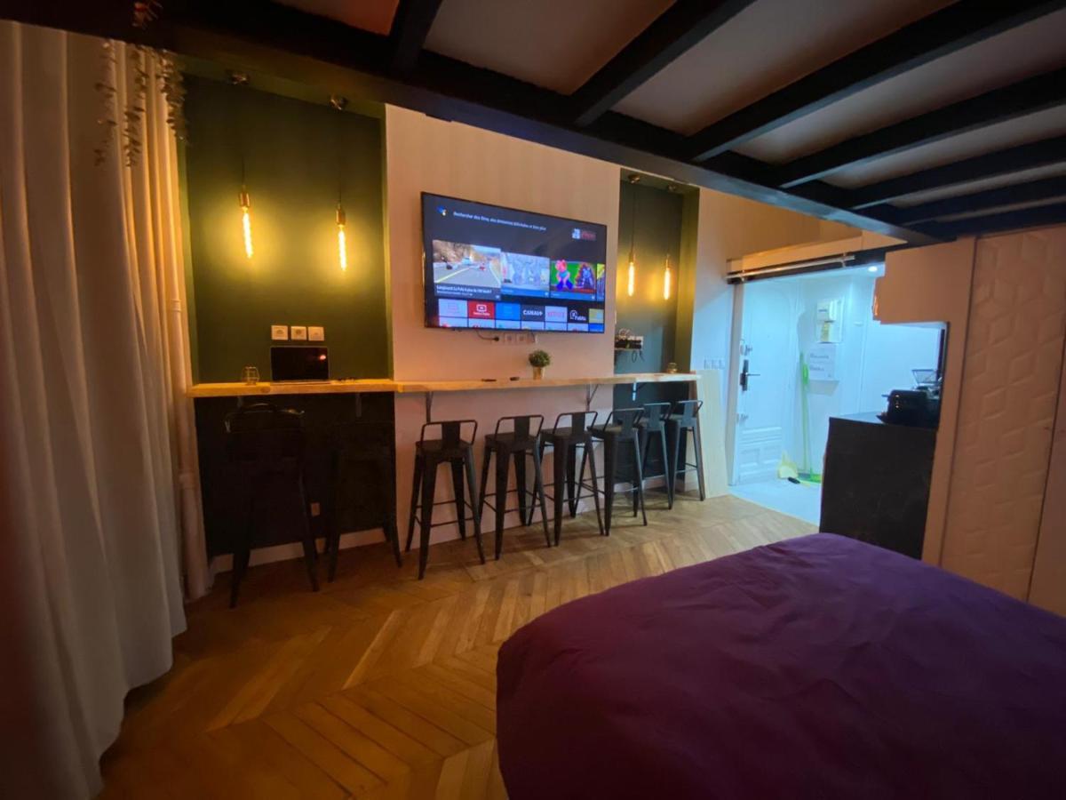 Beautiful mini Loft near Saint-Lazare Aparthotel Paris Exterior foto
