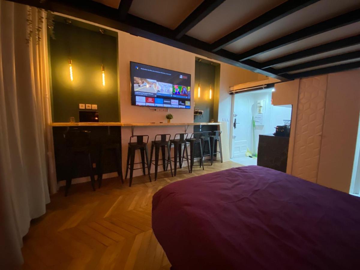 Beautiful mini Loft near Saint-Lazare Aparthotel Paris Exterior foto