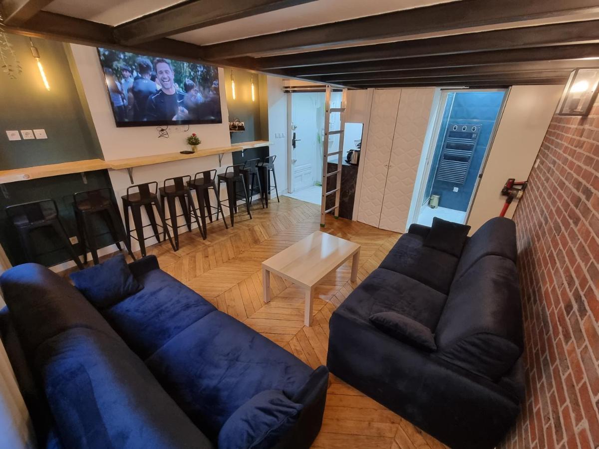 Beautiful mini Loft near Saint-Lazare Aparthotel Paris Exterior foto