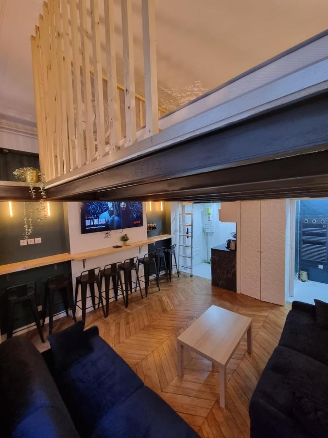 Beautiful mini Loft near Saint-Lazare Aparthotel Paris Exterior foto