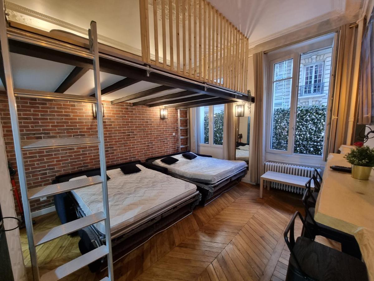 Beautiful mini Loft near Saint-Lazare Aparthotel Paris Exterior foto