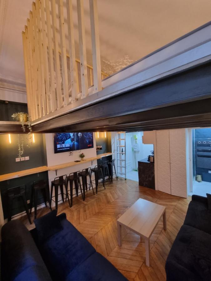 Beautiful mini Loft near Saint-Lazare Aparthotel Paris Exterior foto